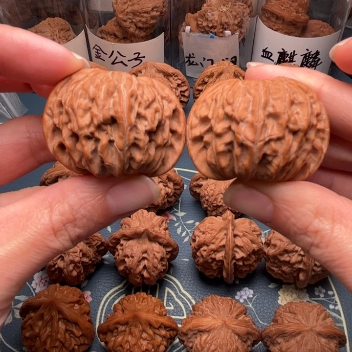 吊坠文玩核桃41全品正磨