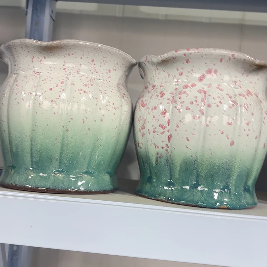 正品两个高19/19红陶