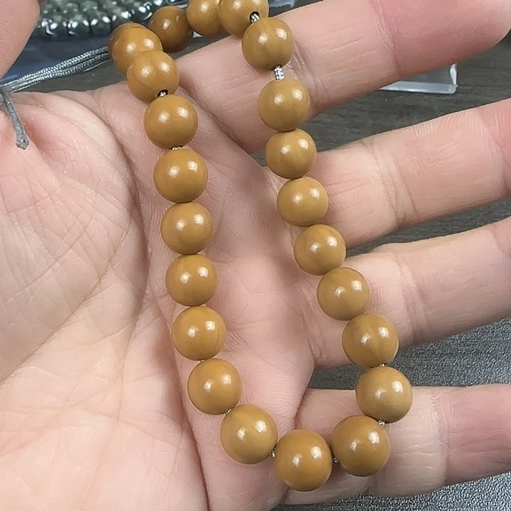 星月菩提手串卷王文玩闪拍--6
