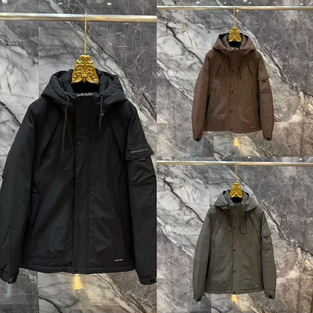 2【F】冬季新款时尚加厚保暖防寒服外套8193【无水洗唛】