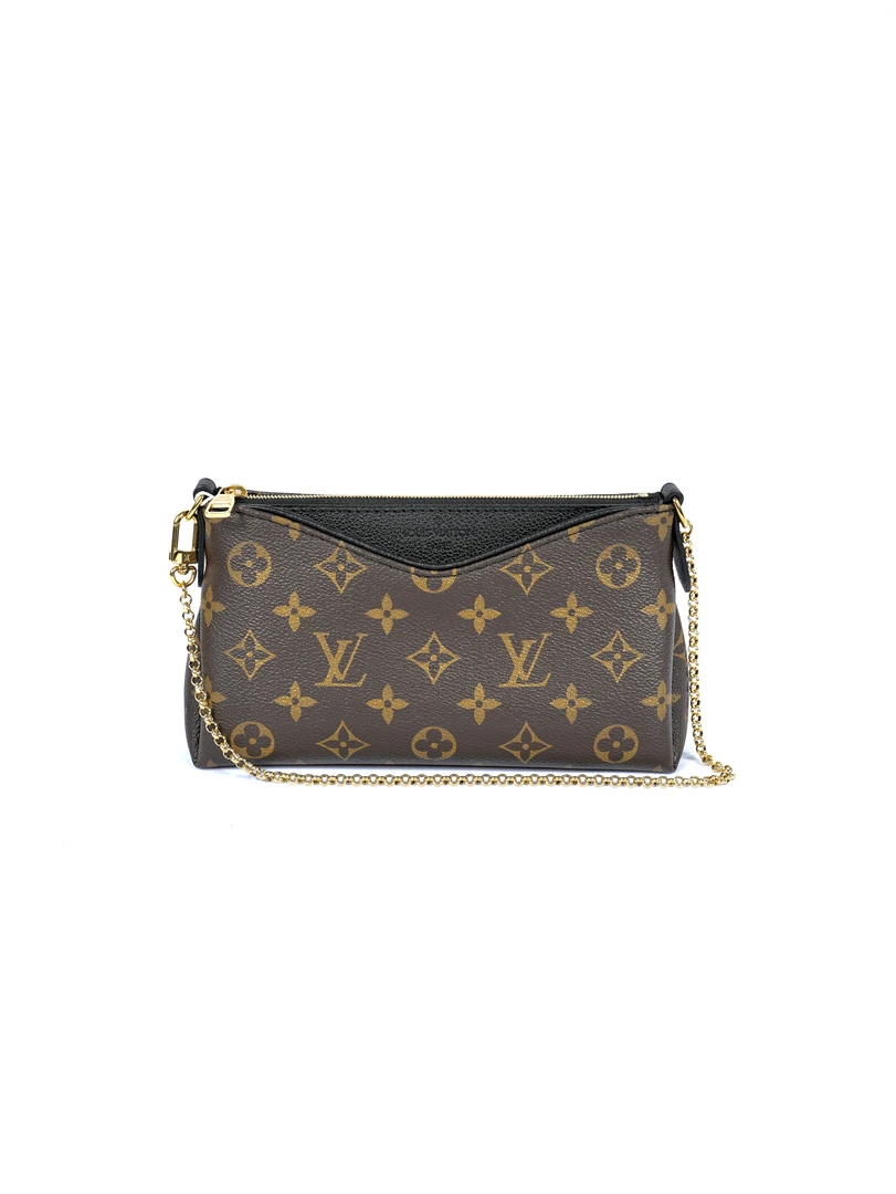 99新 LouisVuitton/路易威登  【专属】老花 Pallas传奇信封 斜挎包