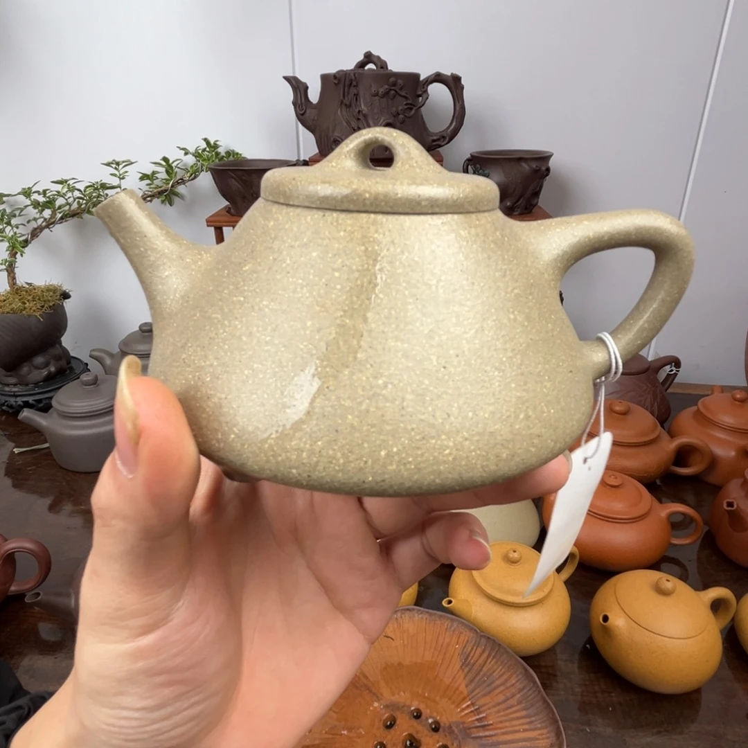 花***狸茶宠紫砂宝山青锻子冶