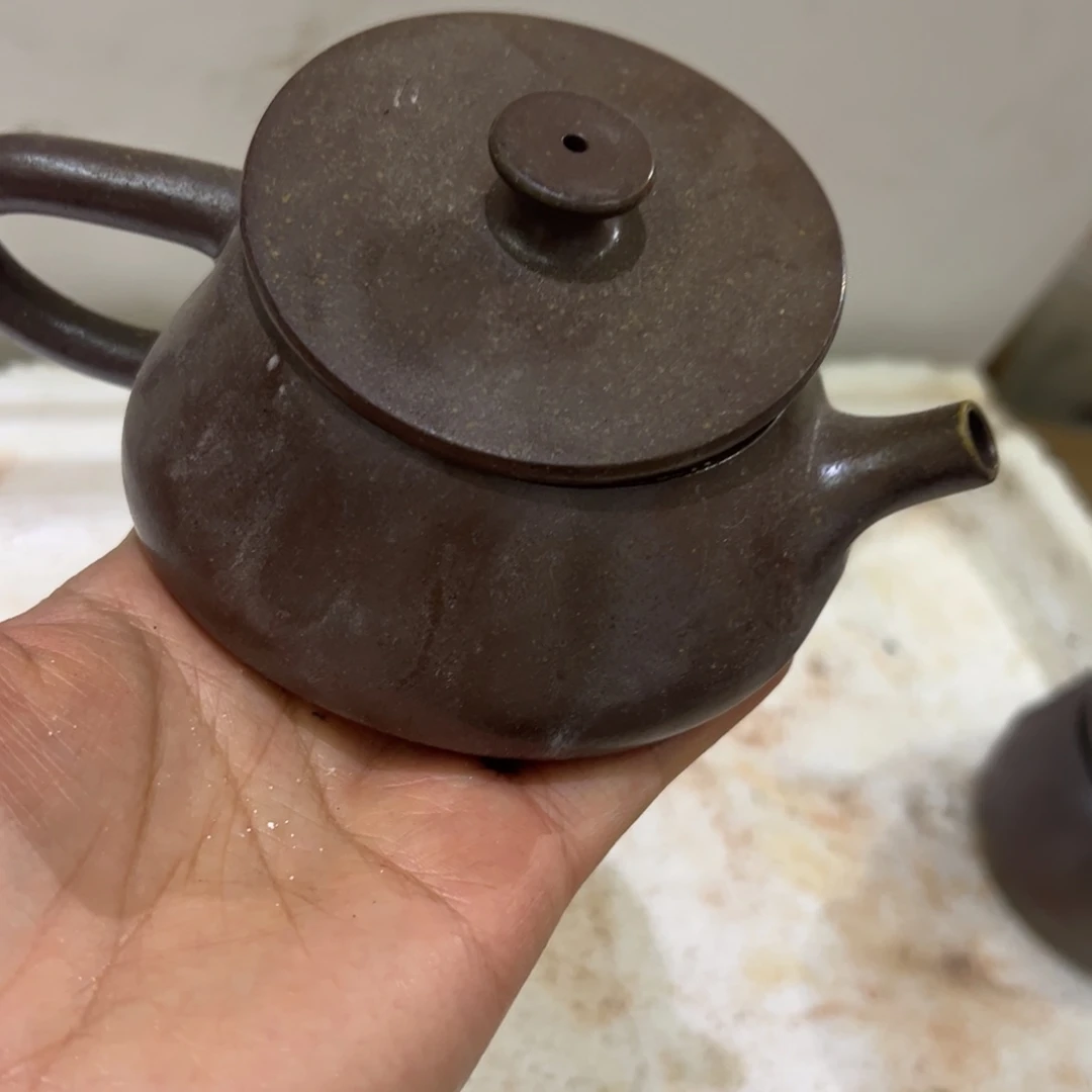 贵台龙窑柴烧茶壶85
