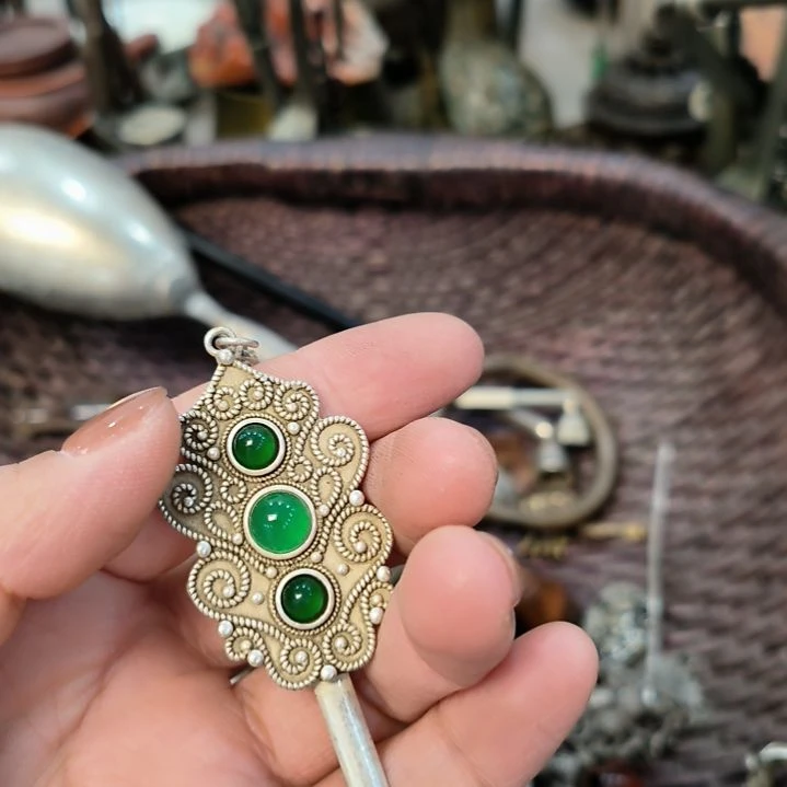 幸***福黄铜手把件手把件手把件