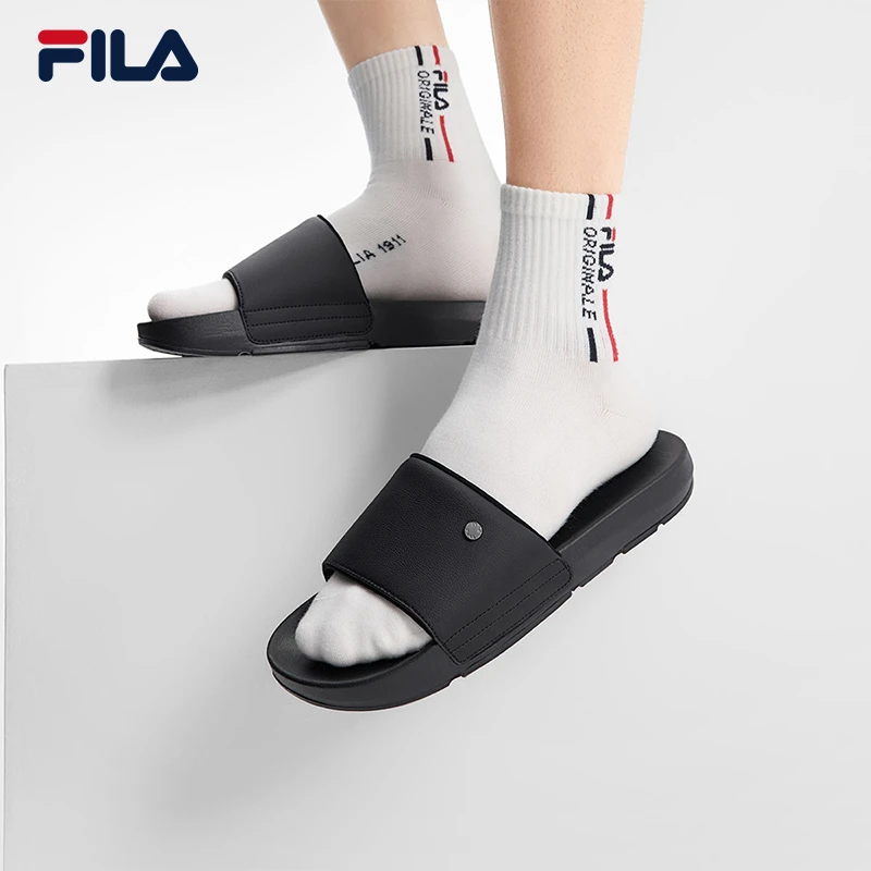 Fila/斐乐男士拖鞋【漂流船2】夏季软底防滑户外涉水鞋F12M522507F