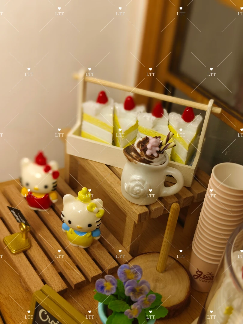 Lantt「兰太太」定制KT果酱【亮磨混】树脂食玩diy配件摆件挂件