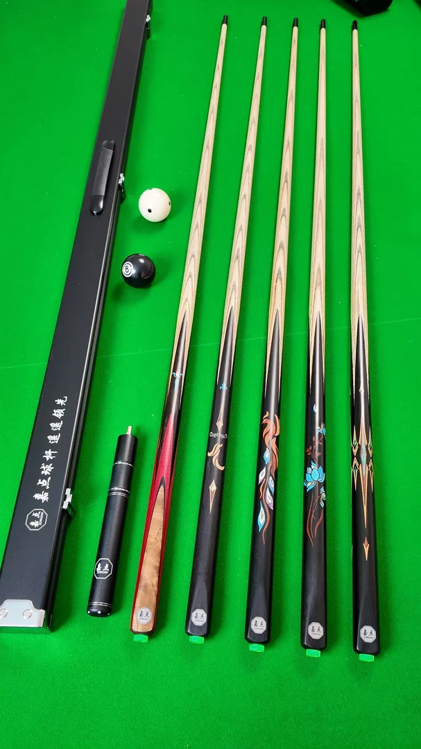 嘉点球杆 全新 一体小头杆 可一对一挑选剑纹