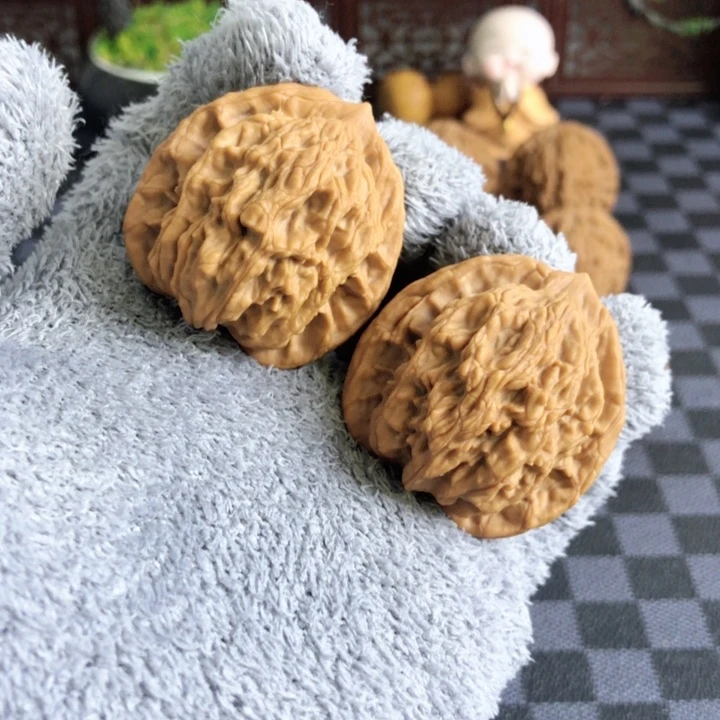 把件桃核39麦穗虎头