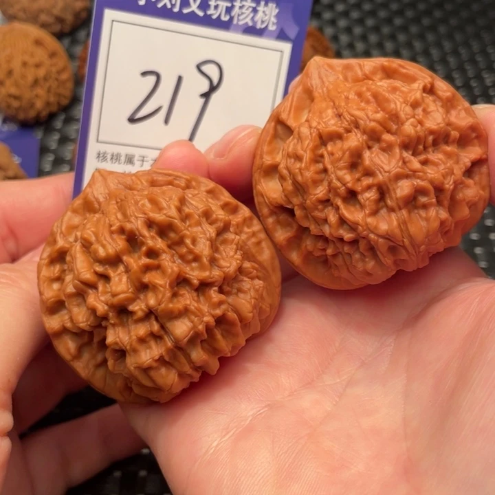 文玩核桃把件49官帽219