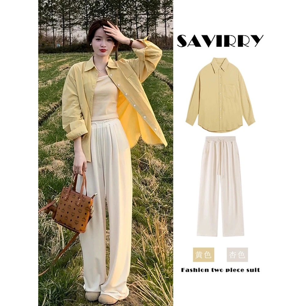 秋装搭配一整套时尚酷飒拽姐职业套装2025女装早秋款小个子高级感