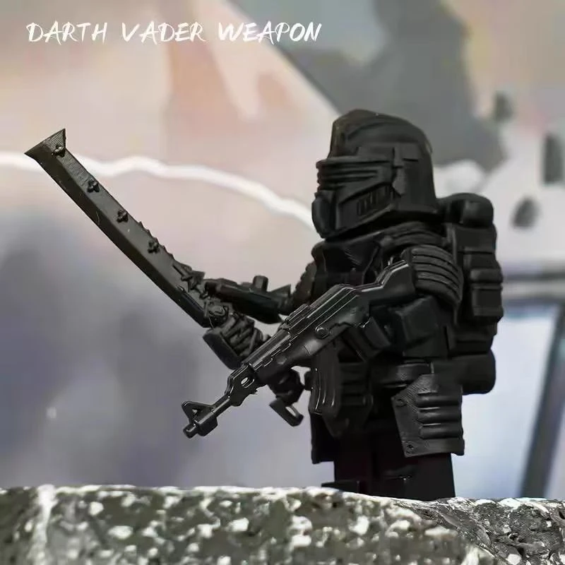 和平精英地铁逃七级甲兼容乐高可动小颗粒积木人仔男孩子益智玩具