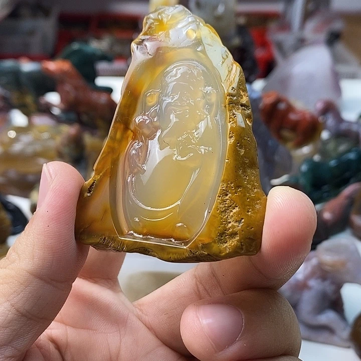 未镶嵌颈饰玛瑙/玉髓