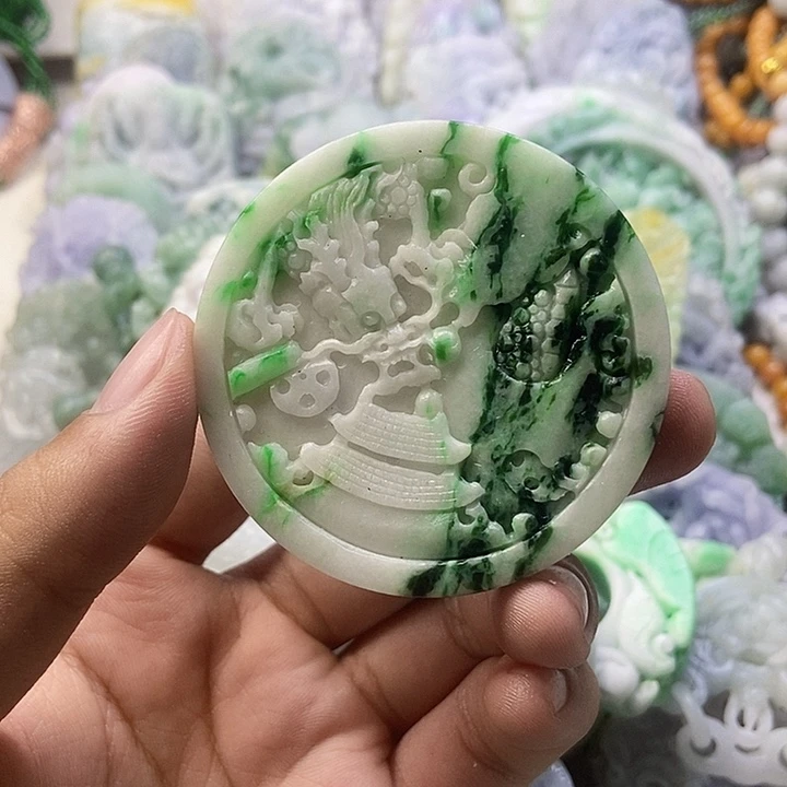 定制翡翠未镶嵌天然翡翠