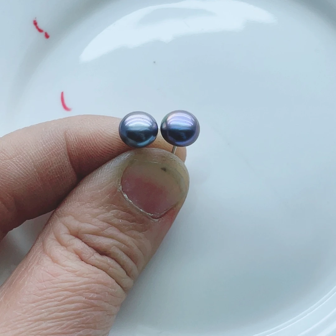 淡水珍珠颈饰钛钢