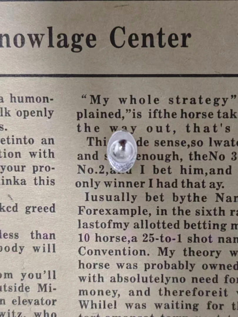 吊坠足银 时尚气质百搭银色吊坠WLL62868（拍一发二）