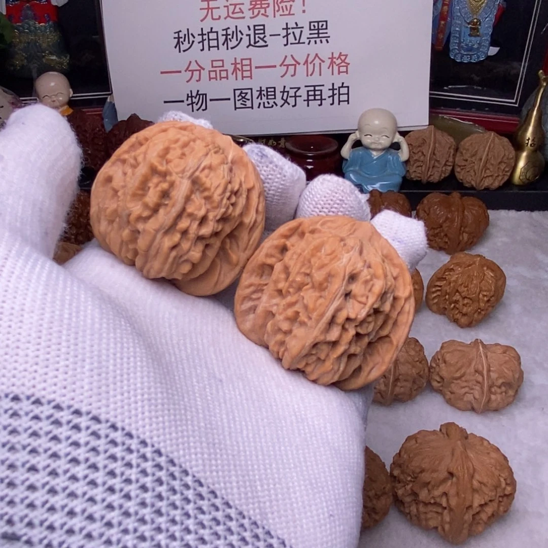 农***泉吊坠文玩核桃41 四座楼