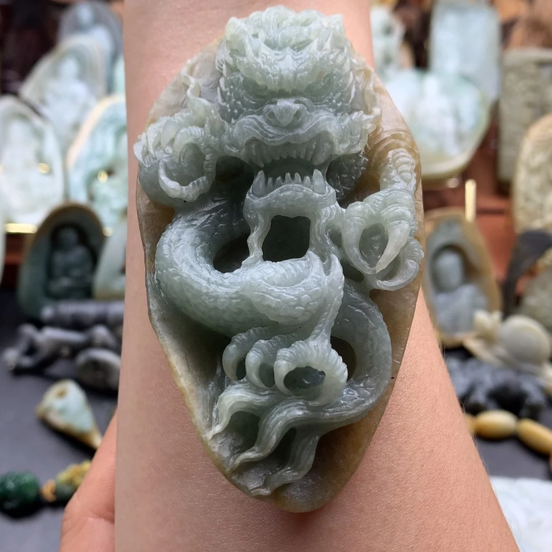 定制翡翠未镶嵌玉****室翡翠