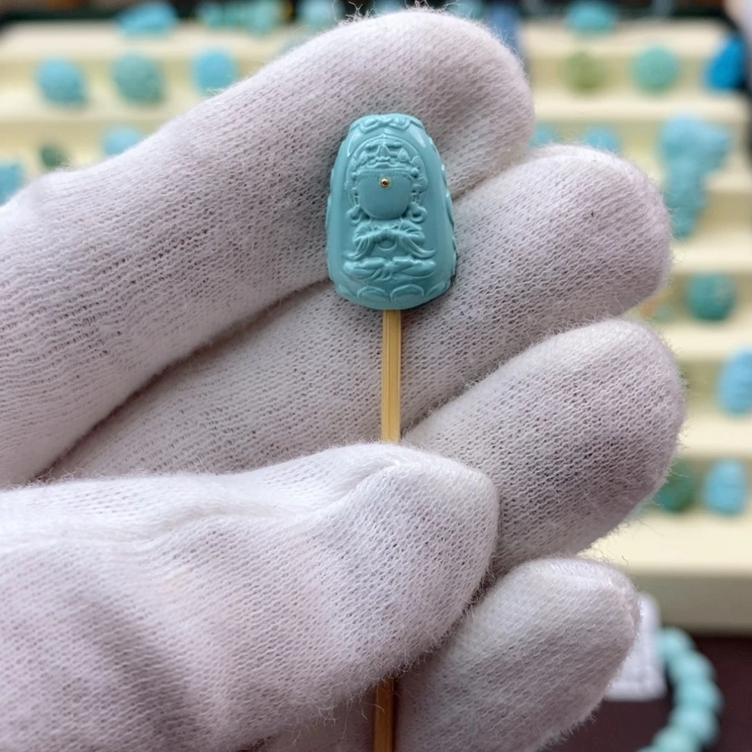 绿松石珠宝奇石未镶嵌