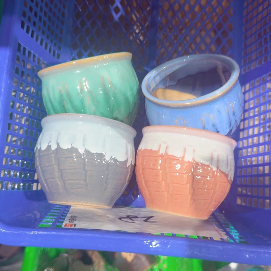 紫砂花盆粗陶盆醋