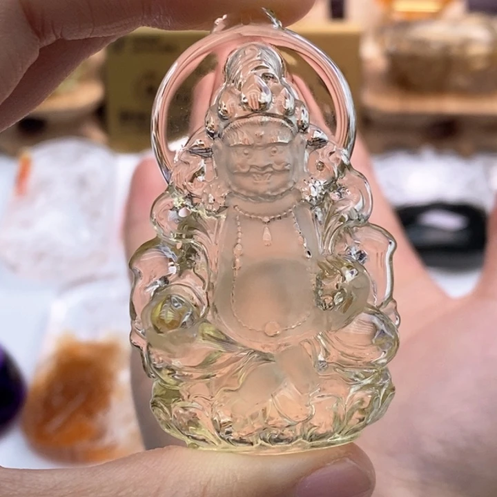 水晶颈饰未镶嵌定制