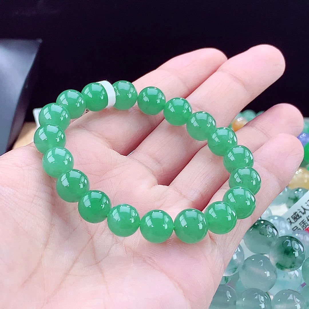 翡翠未镶嵌手链卡10