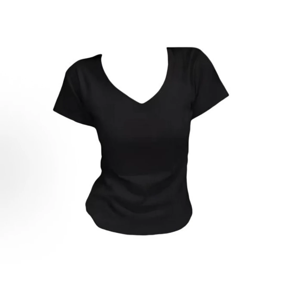 IS LULU | 【浮力款】小众面膜纯欲短袖