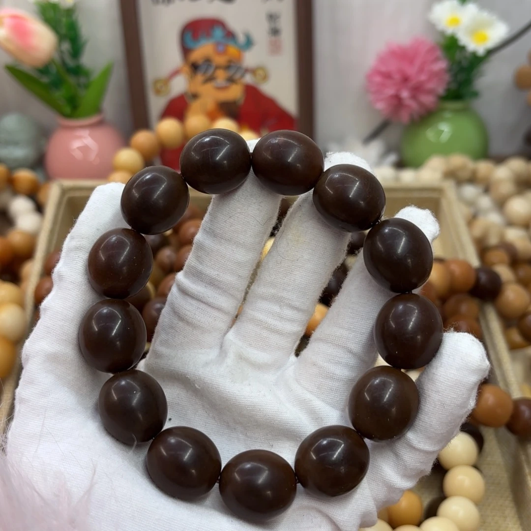 吊坠菩提根/象牙果20干磨瑕疵落地果糖油252