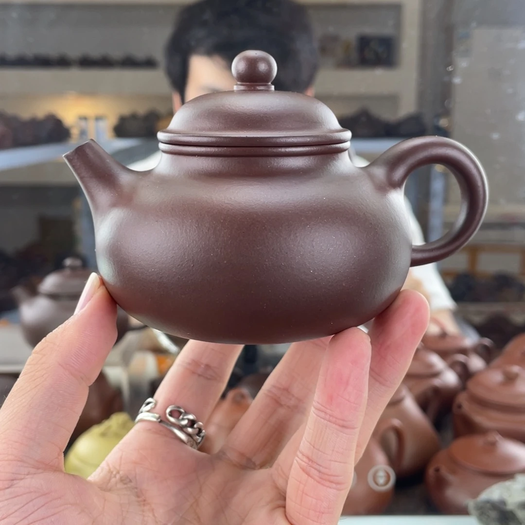 茶壶紫砂220cc底槽清茶壶