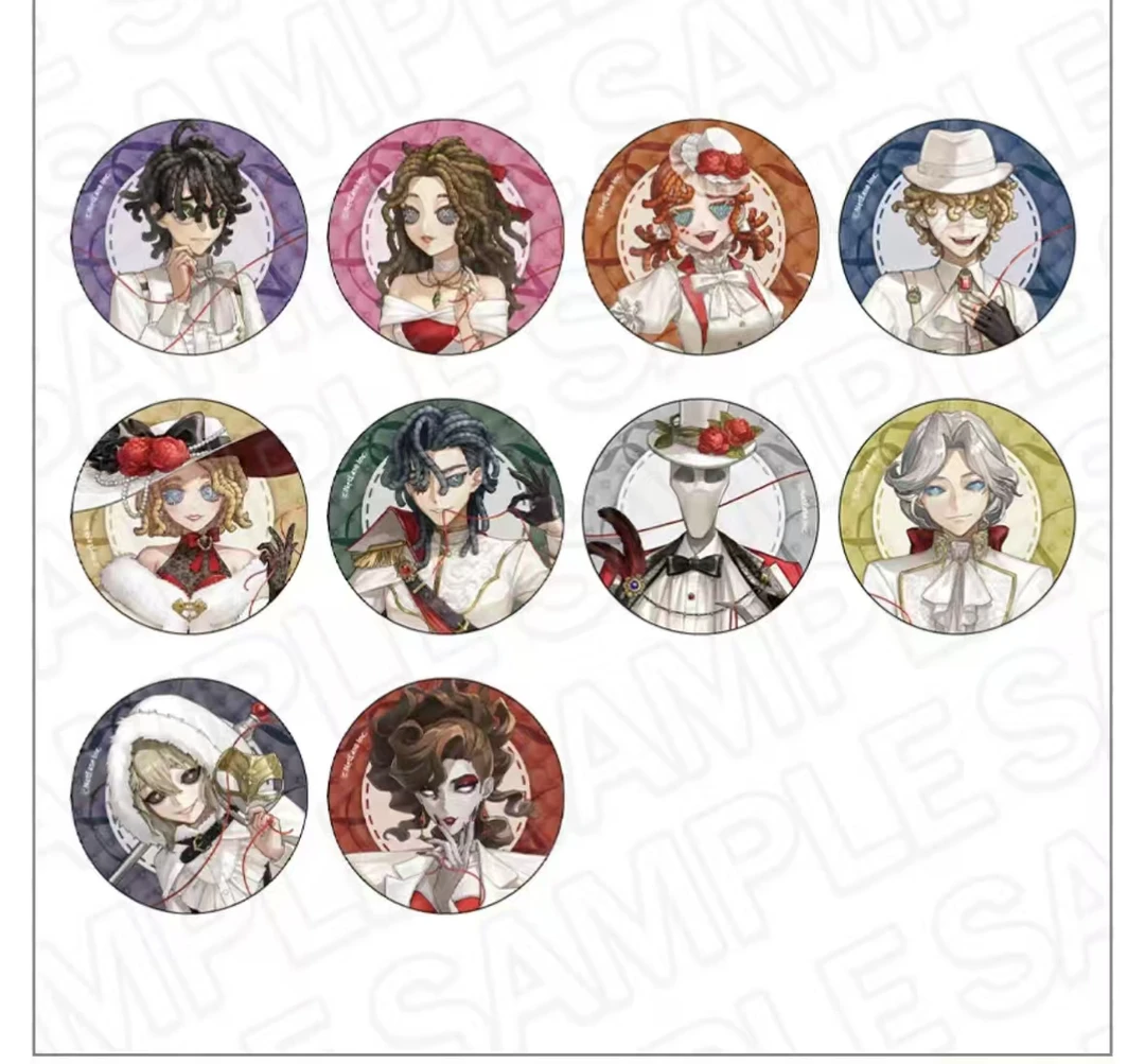 【第五人格】日谷第五红线情人节吧唧/相卡/杯垫/立牌-盲盒【拆卡】