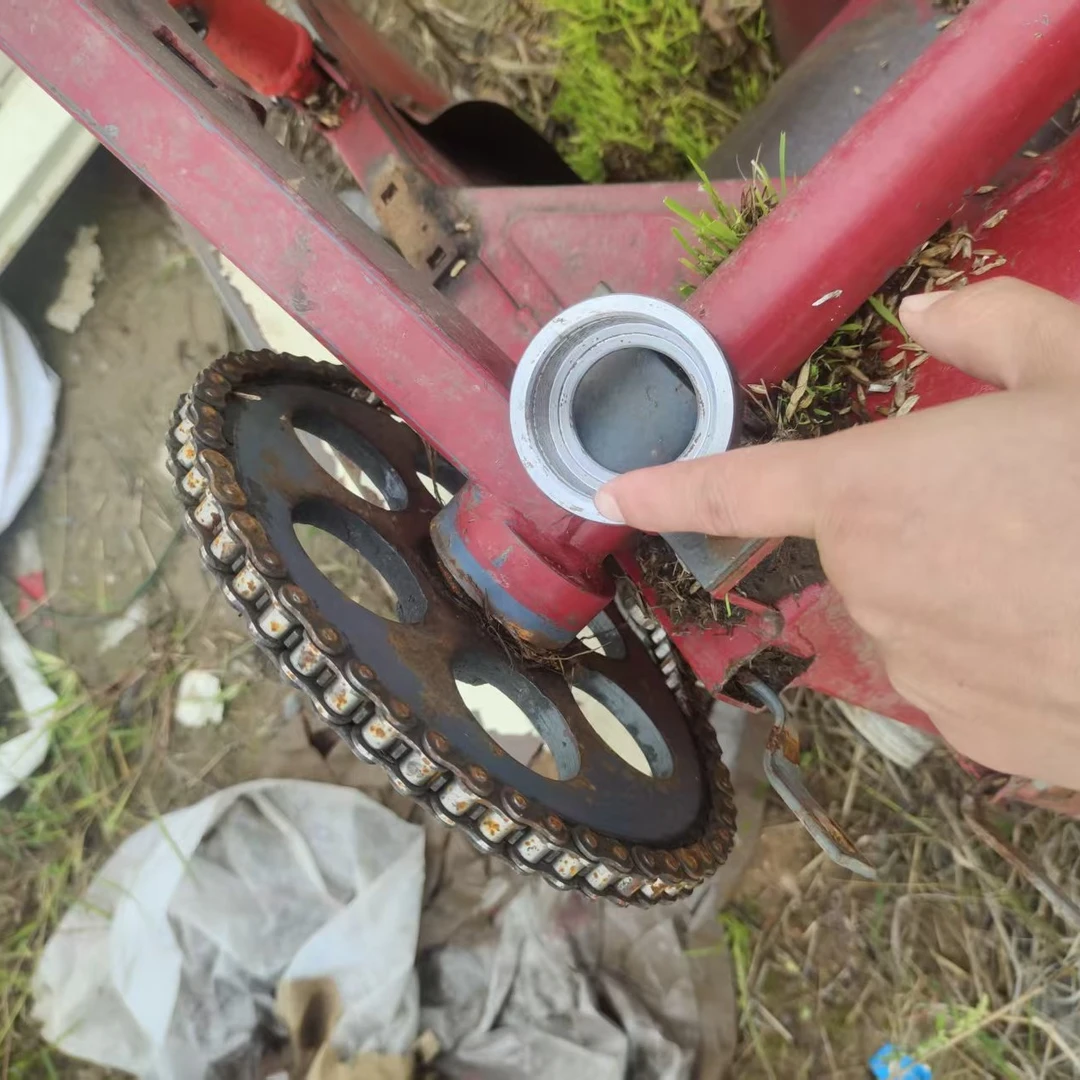 沃得锐龙收割机配件拨禾轮支架轴承座 6五星盘支架6205轴承座