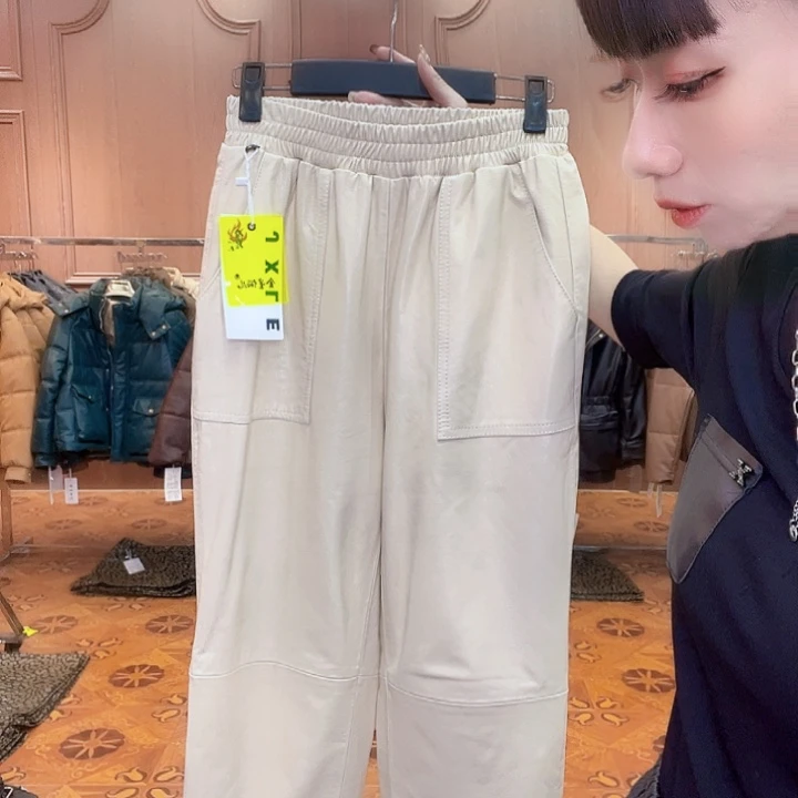 120……130斤皮长裤