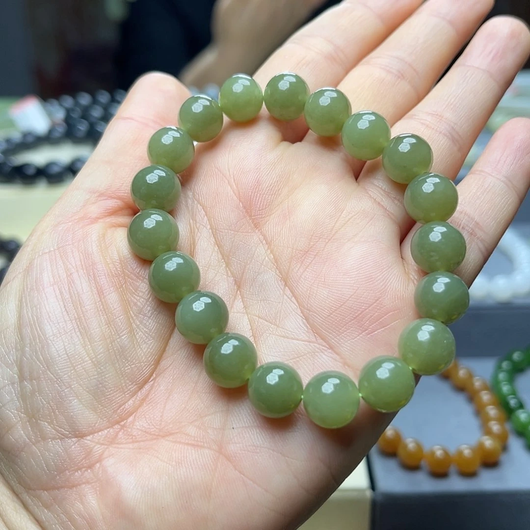 和田玉手链未镶嵌