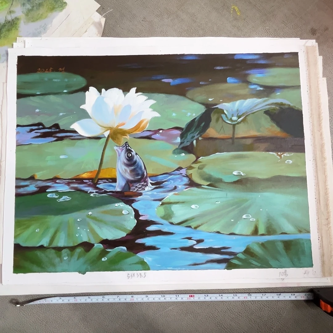 油画朝鲜艺术家油画作品