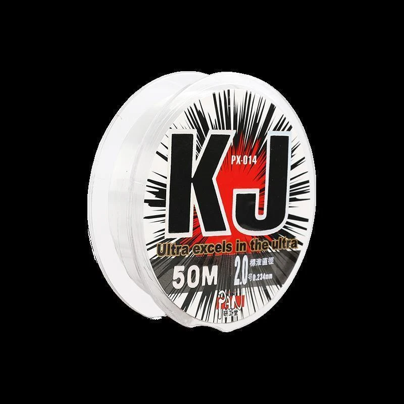 喜曼多研工堂KJ钓鱼线50米钓鱼线主线子线台钓抛竿鱼线道系子