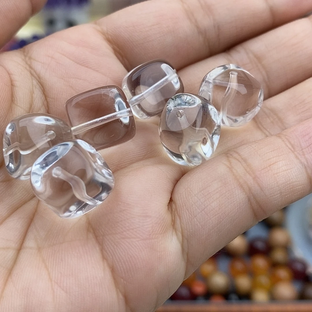 水晶未镶嵌手链多样性发一