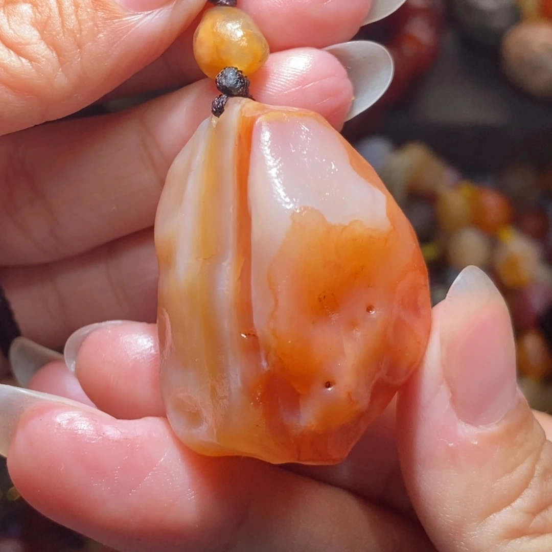 未镶嵌玛瑙/玉髓珠宝半成品