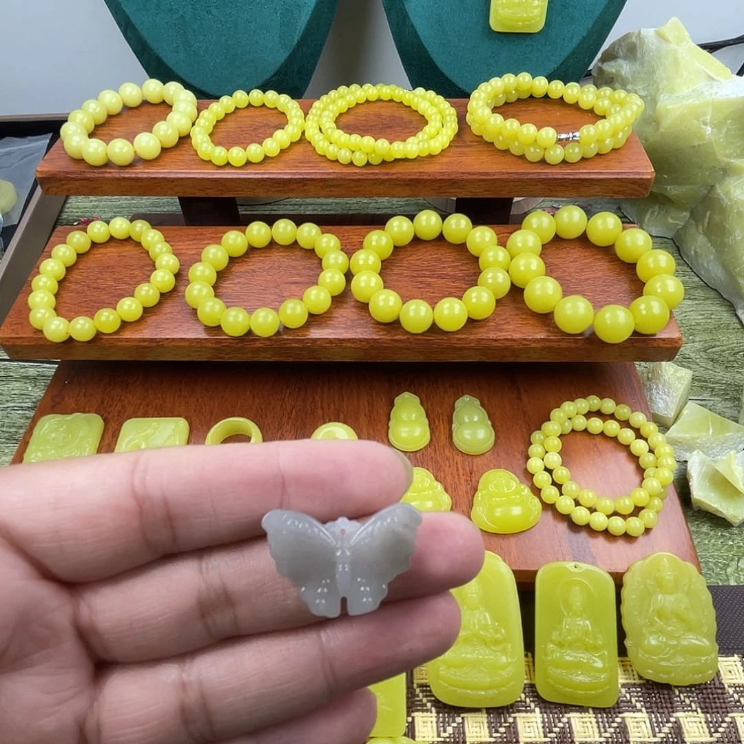 小***浅双面工艺蝴蝶吊坠