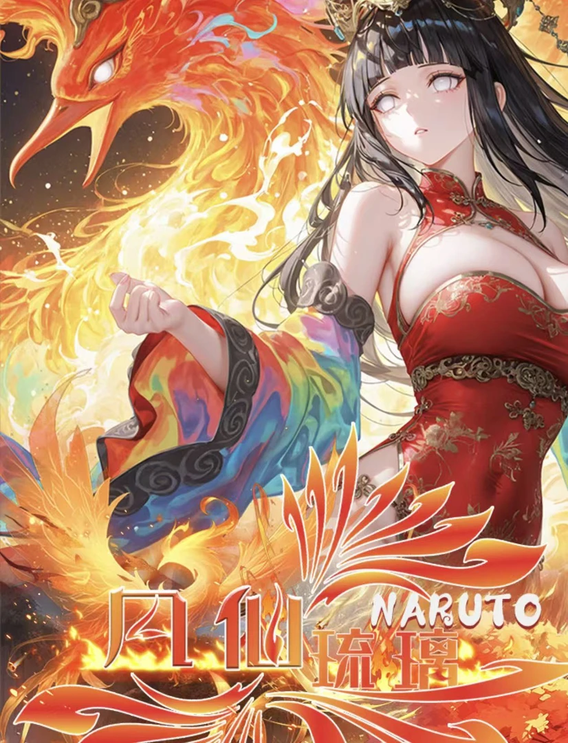 【强娶】晓月文创·凤仙琉璃火影忍者第一弹A6亚克力双闪色纸