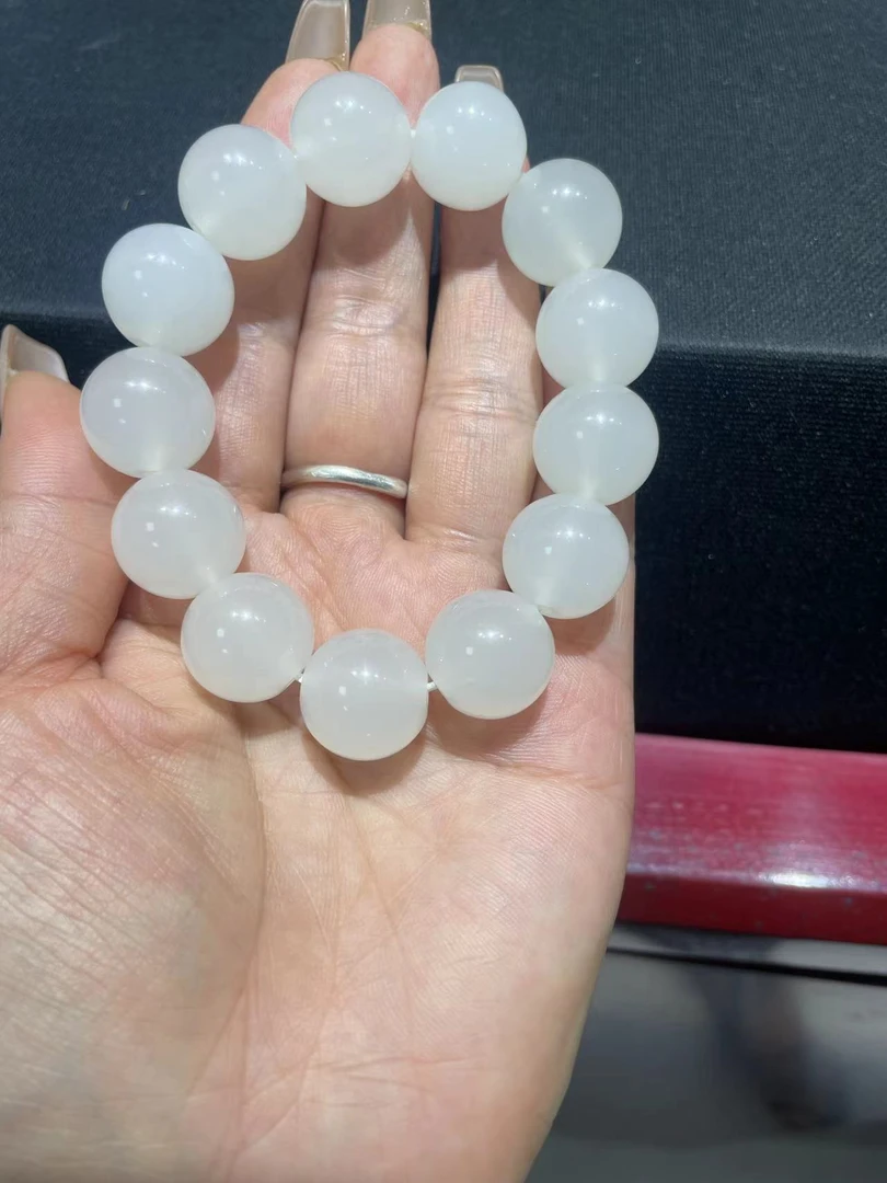 高品质卡14白色手串