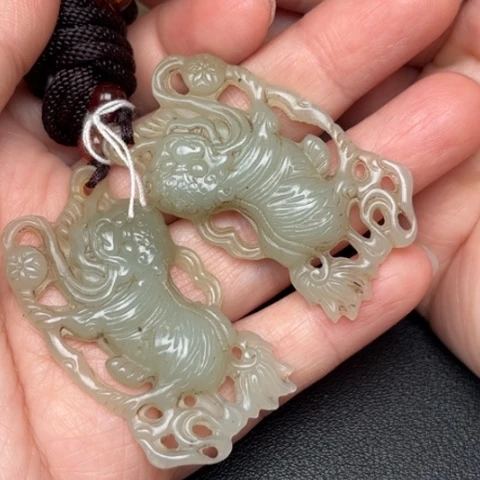 和田玉挂件未镶嵌际****8