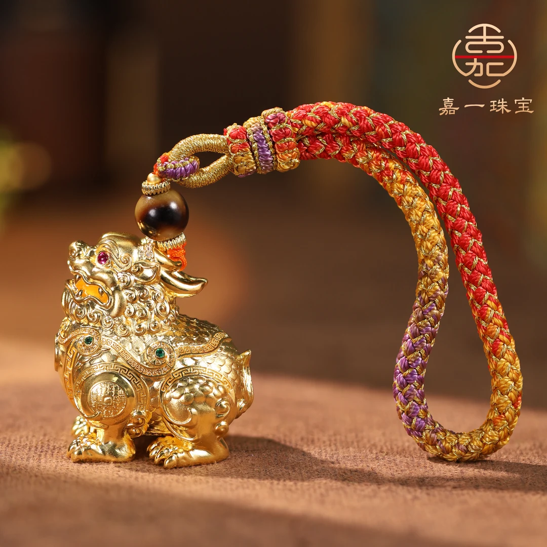【嘉一珠宝】原创貔貅贴JIN摆件小号文创用品
