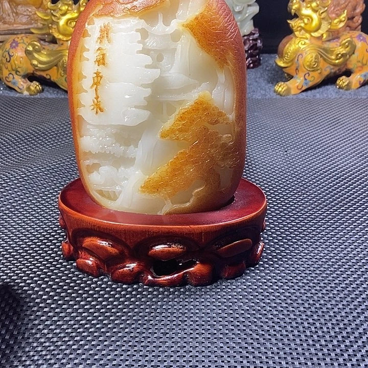 白玉菩提吊坠温**湾111111111