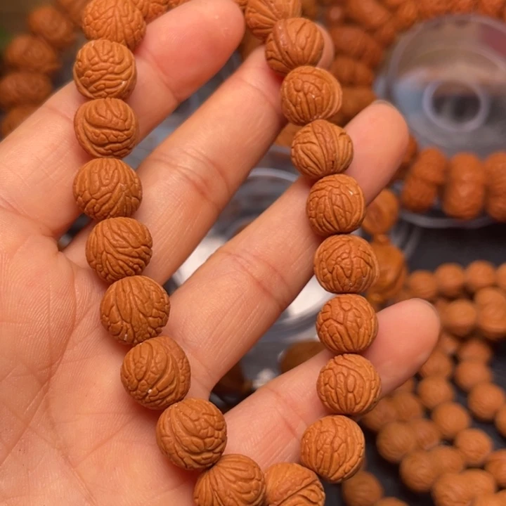 桃核手串龙纹桃核27