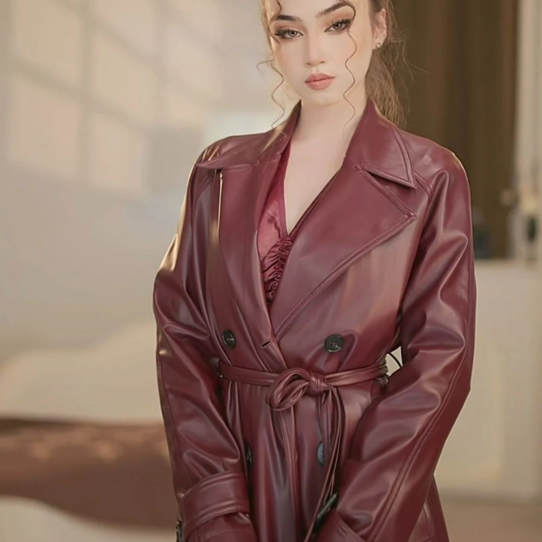 【爱妃】设计感立体显高！气质百搭法式风长外套-YL0008