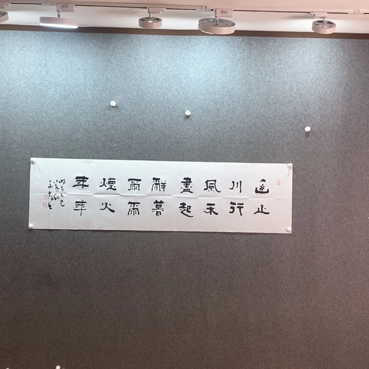 书法书法作品多次参加