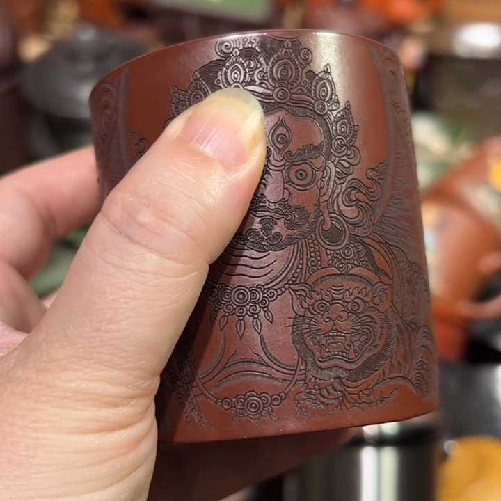 茶杯紫砂宜兴紫砂主人杯