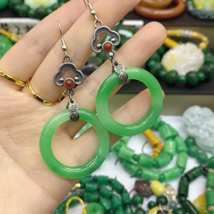 查罗石合金手链耳饰53