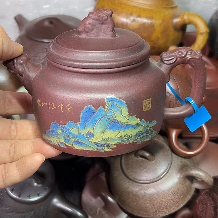 茶壶紫砂微瑕微瑕