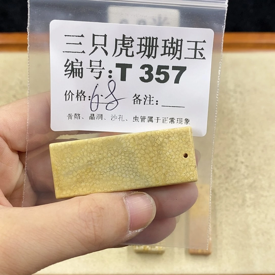 硅化珊瑚（珊瑚玉）1未镶嵌超****a