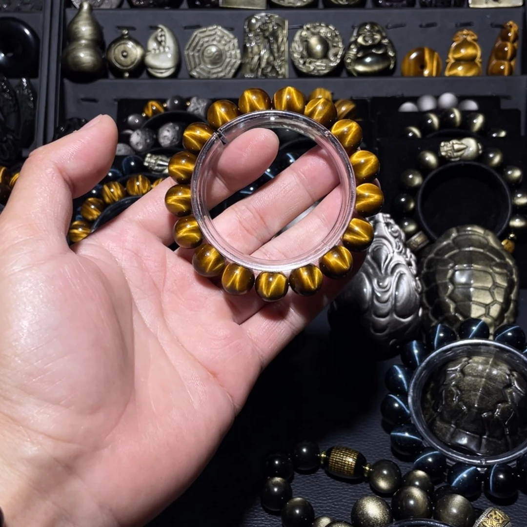 未镶嵌木变石（虎睛石）珠宝奇石天**谭